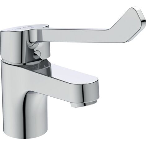 Mitigeur lavabo OLYOS CH3 avec vidage manette rallongé - Porcher