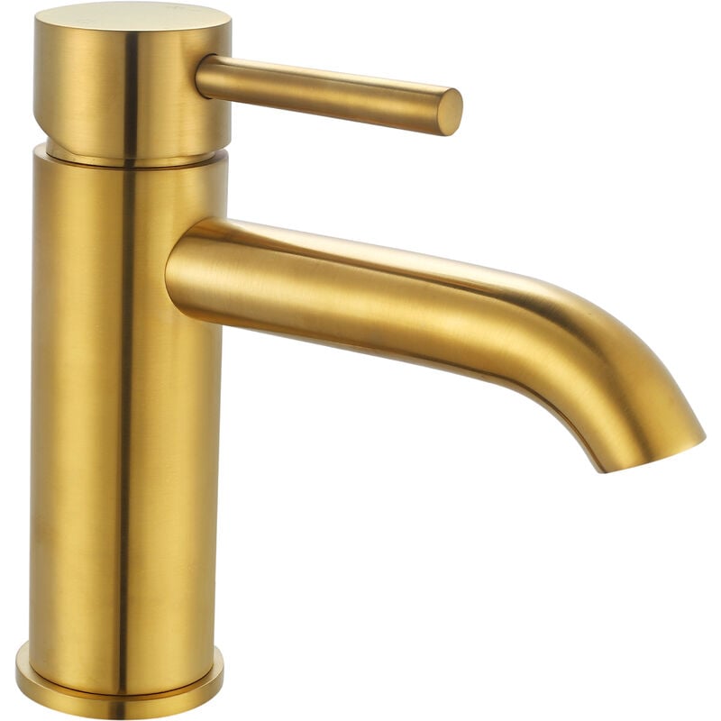 Mitigeur lavabo Ortence pvd pvd or brossé