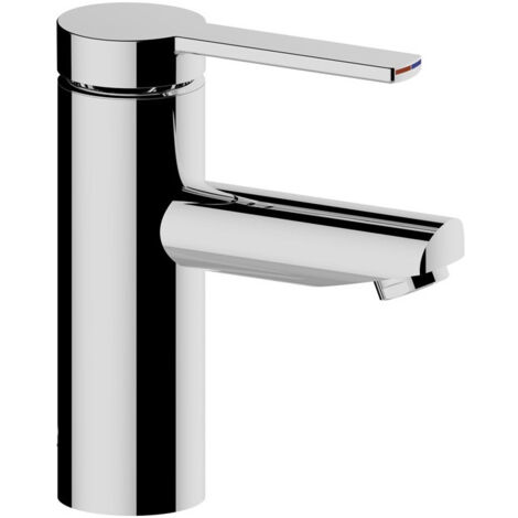 Mitigeur lavabo PLAN BLUE 90 sans garniture de vidage, chromé KEUCO
