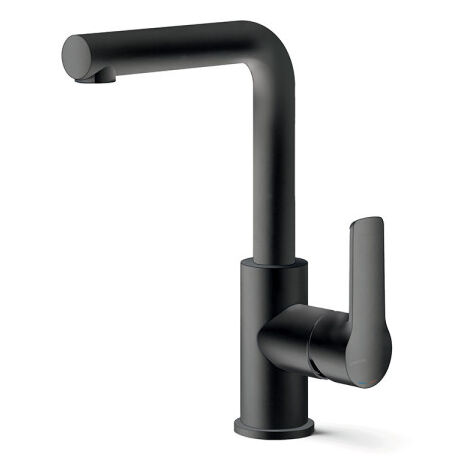 Mitigeur lavabo prime bec haut c 3 vidage plastique blackmat - CRISTINA ONDYNA PE22813