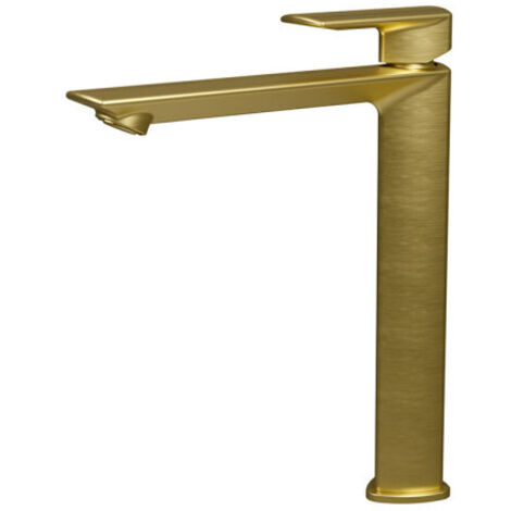 Mitigeur Lavabo Profilo Haut Avec Vidage Up&D Laiton Or Brosse - CRISTINA ONDYNA PF22296P