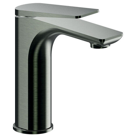 Mitigeur lavabo regular blade vidage up&d chrome noir brosse - CRISTINA ONDYNA BA22075