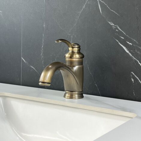 Robinet lavabo mitigeur classique à diverses finitions