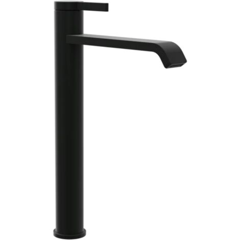 Mitigeur lavabo surélevé VILLEROY ET BOCH Dawn sans tirette Noir mat