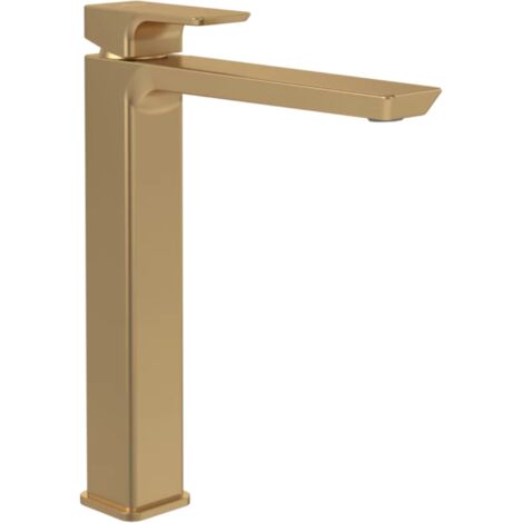 Mitigeur lavabo surélevé VILLEROY ET BOCH Subway 3.0 sans tirette Brushed Gold