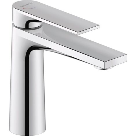 Mitigeur lavabo taille M DURAVIT Tulum Freshstart chromé sans tirette ni vidage