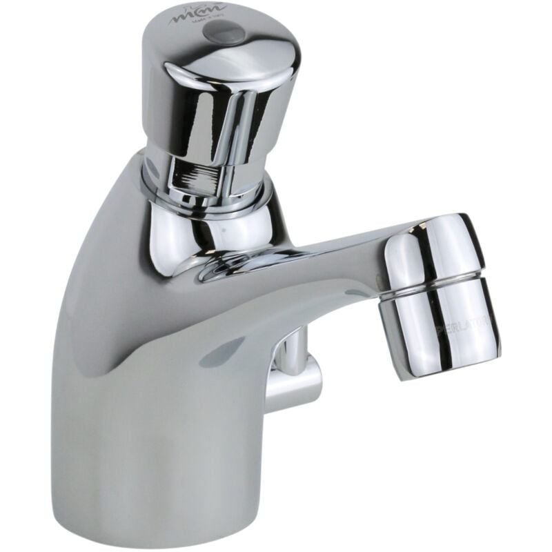 Rubinetterie Mcm - Mitigeur lavabo temporisé 8/12 secondes en laiton chromé mcm 900700 8/12 secondes