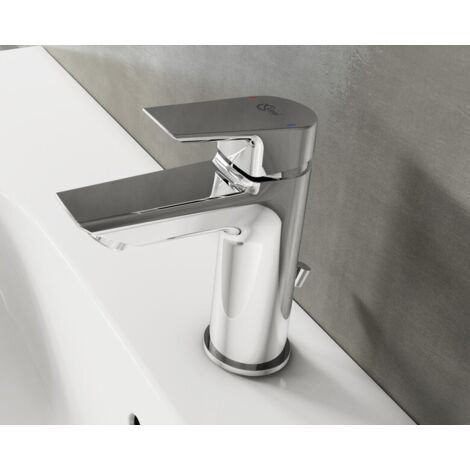 Mitigeur lavabo TESI BlueStart avec vidage chromé IDEAL STANDARD