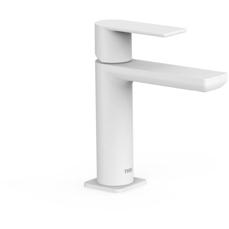 20010301BM loft Grifo Monomando para Lavabo Color Blanco Mate - ref: 20010301BM - Tres