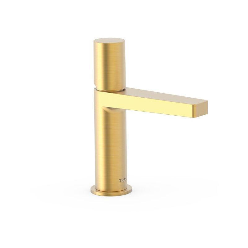 21110302OM project Grifo Monomando para Lavabo Color Oro Mate 24K - ref: 21110302OM - Tres