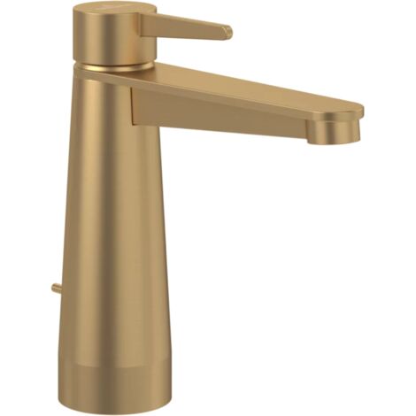 Mitigeur lavabo VILLEROY ET BOCH Conum ouverture dessus sans tirette Chrome Brushed Gold
