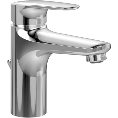 Mitigeur lavabo VILLEROY ET BOCH O.novo Start avec tirette chrome