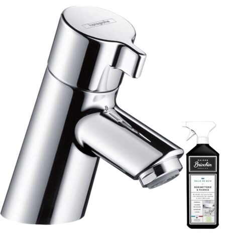 Mitigeur lavabo infrarouge HANSGROHE Focus chrome + nettoyant