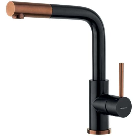 Mitigeur Luisina RC304DO 064 Inox Noir Mat / PVD Cuivre - 000000 coloris