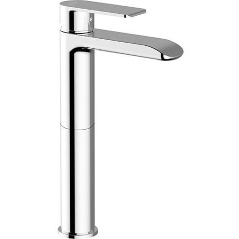 Mitigeur Malvinas modèle haut avec bonde de lavabo chrome
