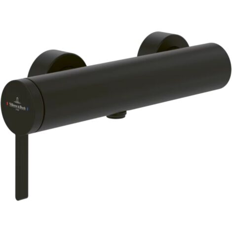Mitigeur mécanique douche VILLEROY ET BOCH Dawn Noir mat