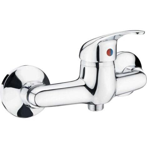 Mitigeur monocommande - Corps en laiton de haute qualité - Chromé / Mitigeur monocommande / Robinet de baignoire / Robinet de douche / Robinet de bidet / Robinet de lavabo / Robinet d'évier