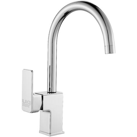 Mitigeur monocommande d'Ã©vier en chrome sÃ©rie Yangtse