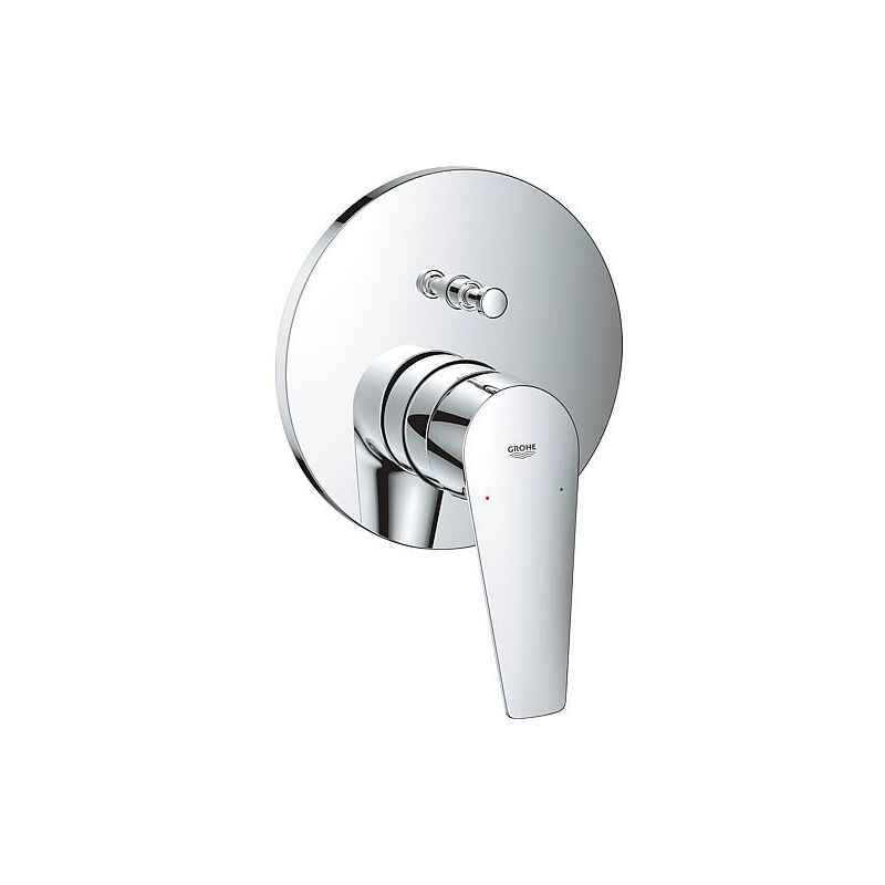 Mitigeur de baignoire Grohe BauEdge rosace ø: 158 mm chrome