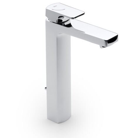 Mitigeur monocommande de lavabo à bec haut avec vidage automatique L-90 - ROCA