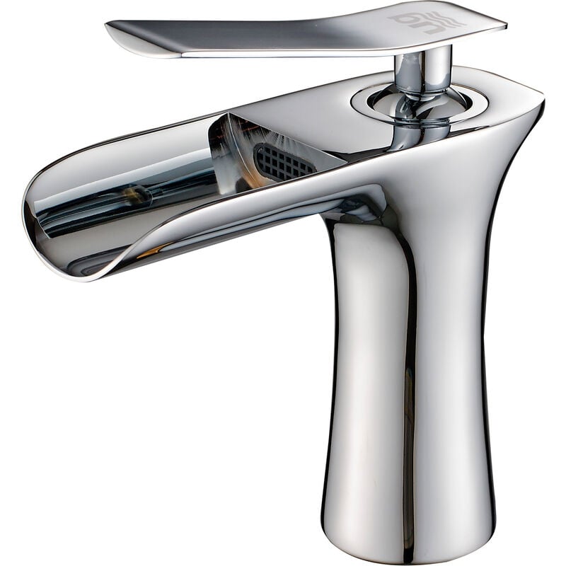 Dp Griferia - Mitigeur monocommande de lavabo avec effet de cascade modèle Cosmos