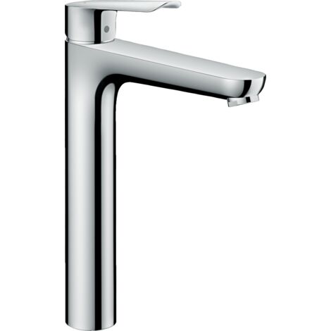 Mitigeur monocommande de lavabo en métal chromé - Hansgrohe Logis