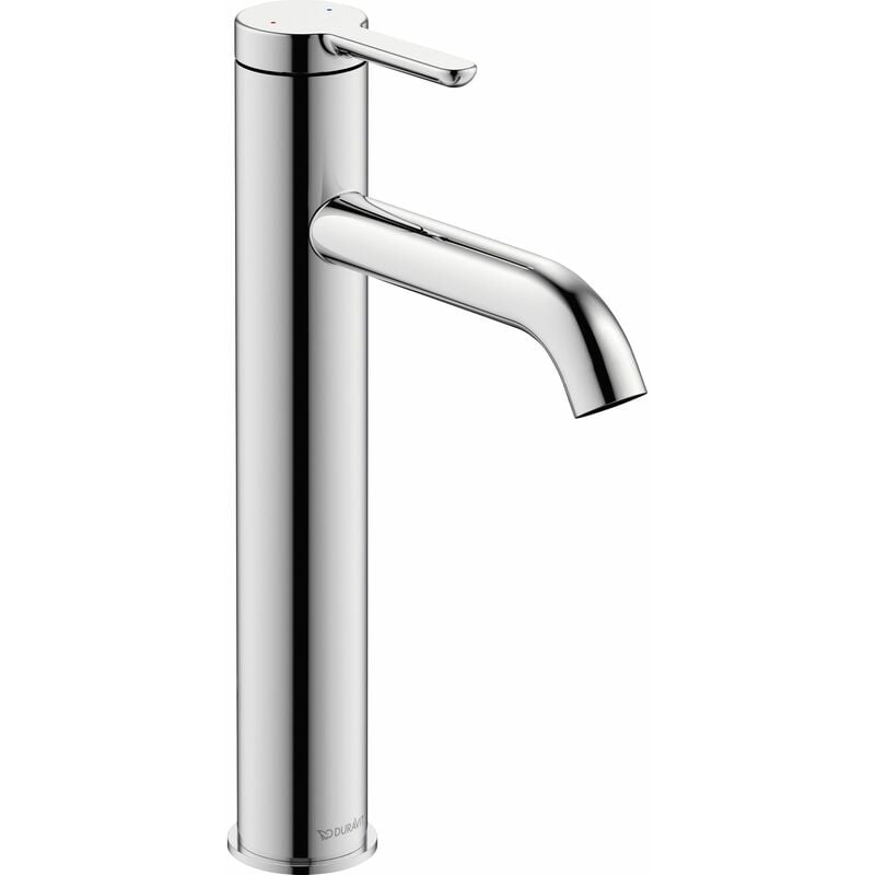 Duravit C.1 Mitigeur monocommande de lavabo L - Chromé Brillant - sans vidage - C11030002010