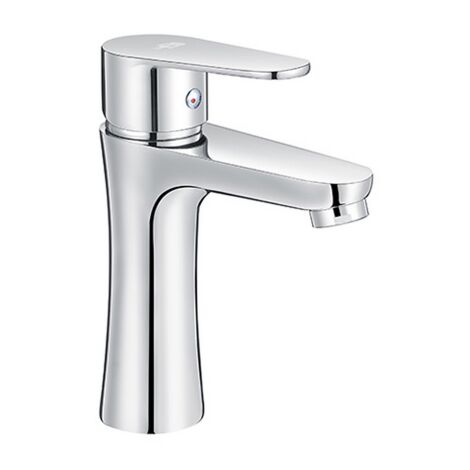 Mitigeur monocommande de lavabo Lizzy en laiton chrome' anticalcaire
