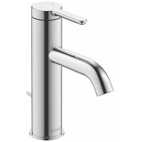 Mitigeur monocommande de lavabo M - AVEC tirette et garniture de vidage - chromé