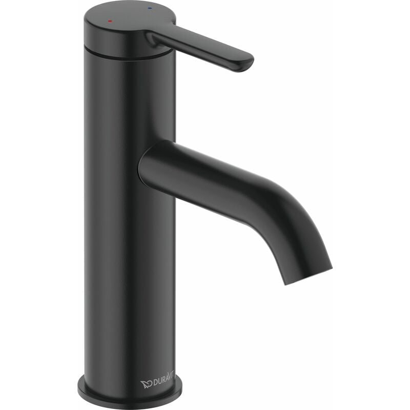 Duravit - C.1 Mitigeur monocommande de lavabo m - Noir mat - sans vidage - C11020002046