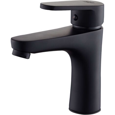 Mitigeur monocommande de lavabo sÃ©rie Alamo noir