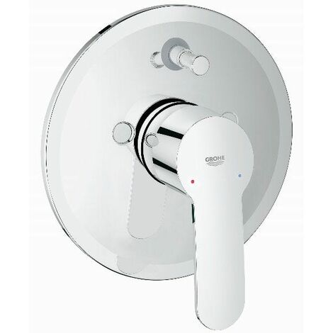 MITIGEUR MONOCOMMANDE ENCASTRE BAIGNOIRE ET DOUCHE EUROSTYLE COSMO GROHE AVEC INVERSEUR