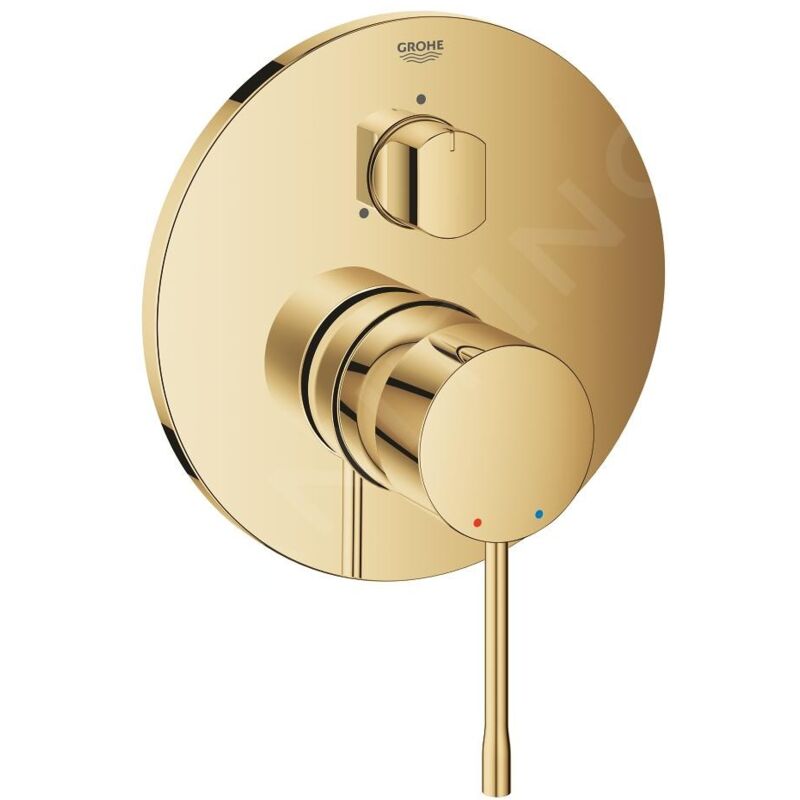 Grohe - Essence - Mitigeur encastré pour 3 appareils, Cool Sunrise 24092GL1