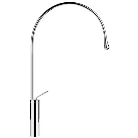 Mitigeur monocommande Gessi Goccia, haut avec rayon du bec 197