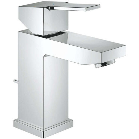 Mitigeur monocommande lavabo taille S chromé – Finition GROHE StarLight – Technologie SilkMove ES – Débit 5,7 L/min – 23435000
