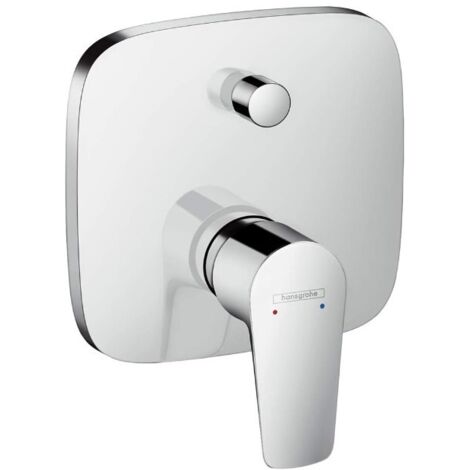 Mitigeur monocommande pour baignoire/douche en métal chromé - Hansgrohe Talis - Con parte interna incasso