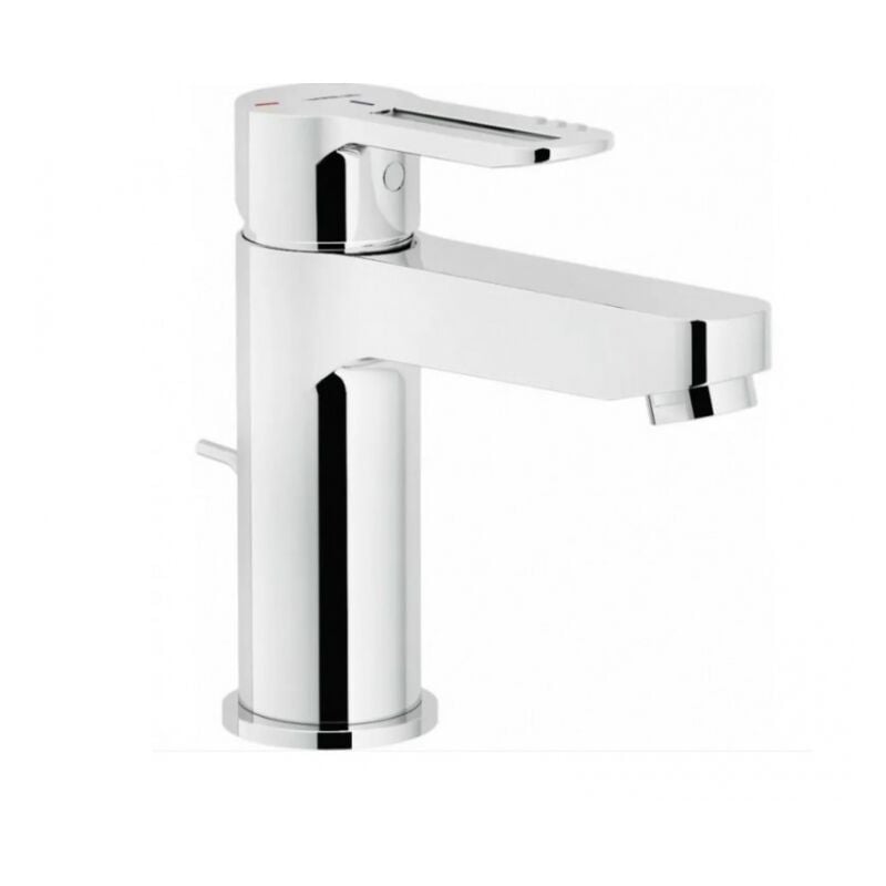 Nobili - Mitigeur monocommande pour lavabo en laiton chromé New Road