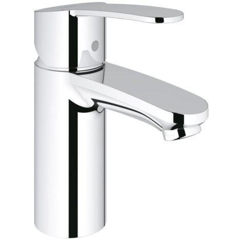 Mitigeur monocommande pour lavabo – Finition chromée brillante – Hauteur 157 mm – Débit 5 l/min – Système de fixation rapide GROHE FastFixation