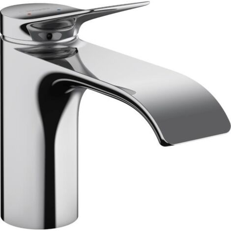 mitigeur monocommande pour lavabo Vivenis ComfortZone 80 avec ensemble de vidage chromé hansgrohe