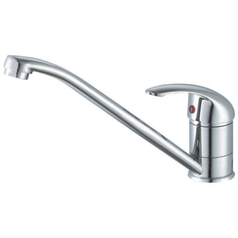 Mitigeur monocommande sA rie Euro pour A vier de cuisine avec bec orientable