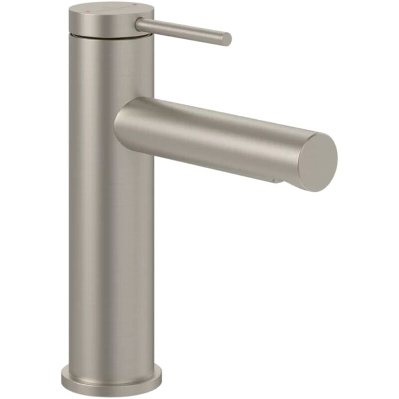 Villeroy&boch - Mitigeur lavabo villeroy et boch Loop & Friends sans tirette Brushed Nickel Matt