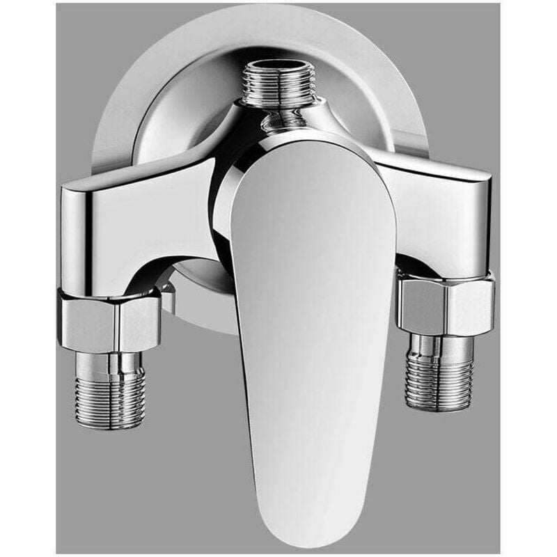 Mitigeur Monté En Surface Robinet De Douche Chaud Et Froid Ensemble De Douche Chauffe-Eau Accessoires De Robinet Mélangeur De Salle De Bain Solaire