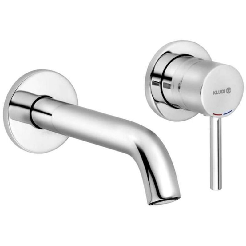 Kludi - 382440576 bozz mitigeur de lavabo 2-TROUS chromé