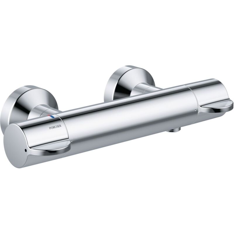 Mitigeur thermostatique douche Okyris pro Porcher - Laiton chromé