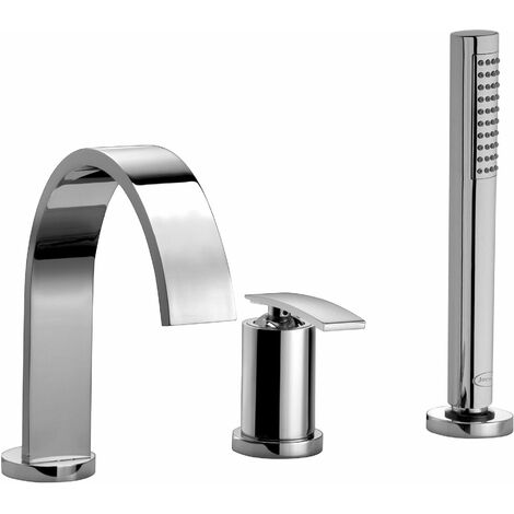 Mitigeur pour baignoire sur gorge Jacuzzi Ray 0IO00016JA00 | Chromé