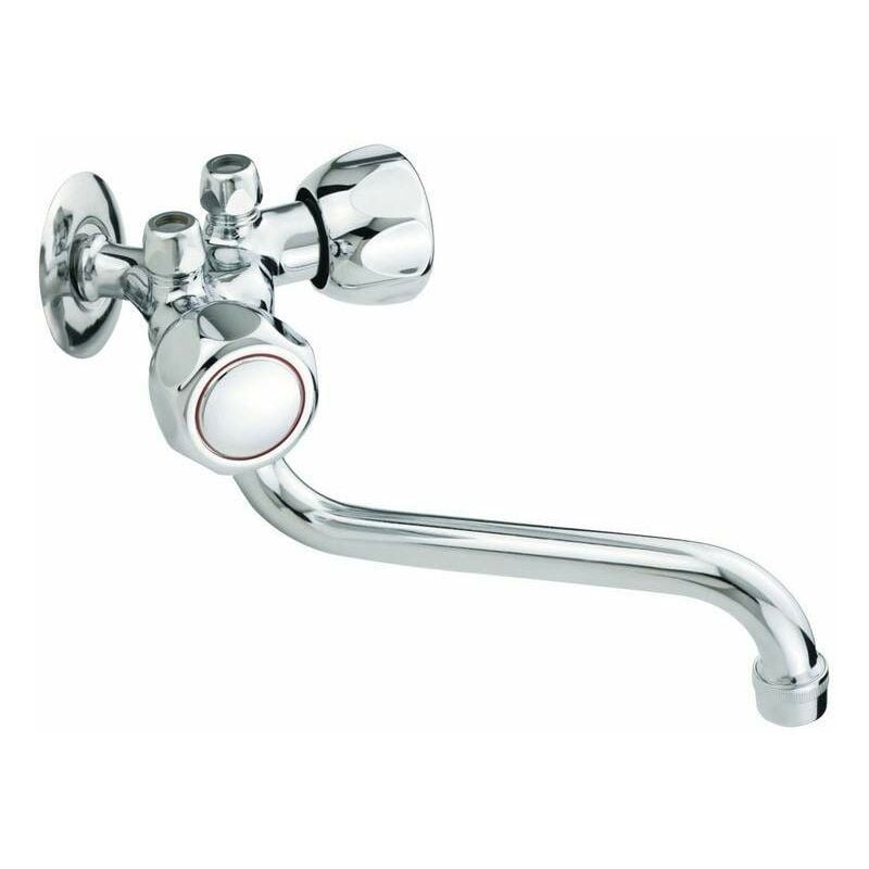 Idral - Mitigeur pour chauffe-eau anti-goutte 0176 Chromé