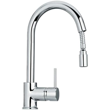 Mitigeur Pour Cuisine Avec Douchette À Eau Coulissante Piuma