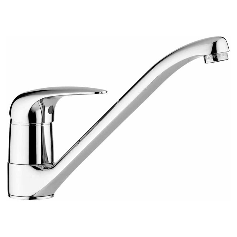 Paffoni - Série Duemila DU182CR Mitigeur d'évier avec bec pivotant Chromé - Laiton