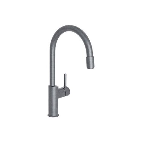 Mitigeur pour évier de cuisine aérateur amovible Métal Brossé - CRISTINA ONDYNA KT50977