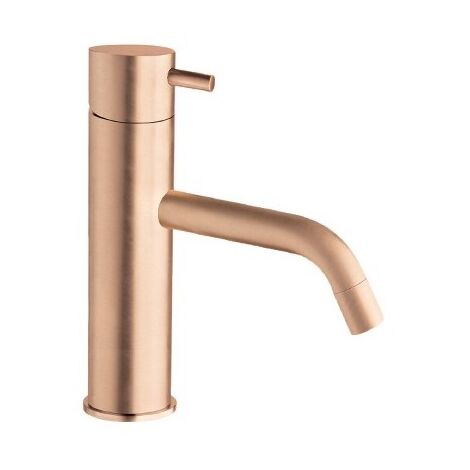 Mitigeur pour lavabo Triverde Or Rose Brosse Avec Vidage Up&Down - CRISTINA ONDYNA TV22034P